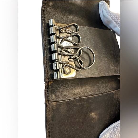 Gucci Wallet Key Ring Gucci Key Holder 6 Rings - Picture 6 of 13